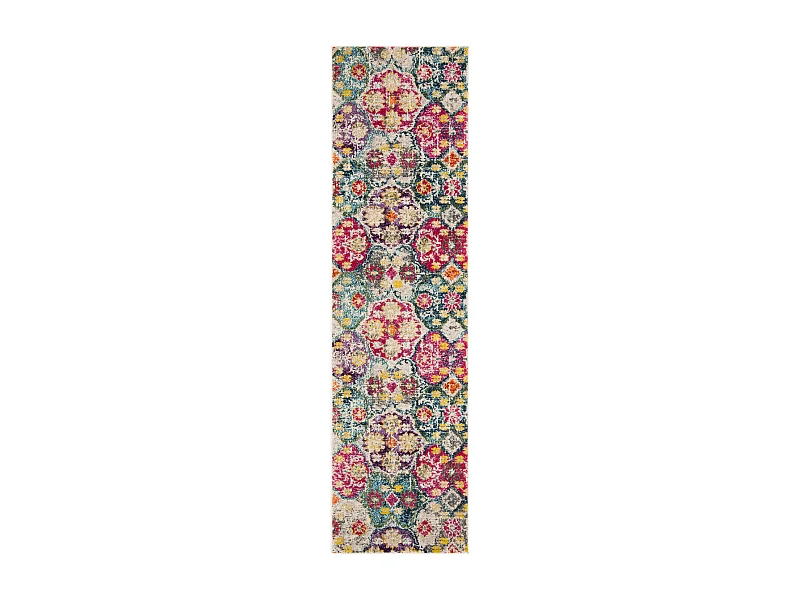 Tapis Gris/Rose 66 X 244 cm - Mandore Area