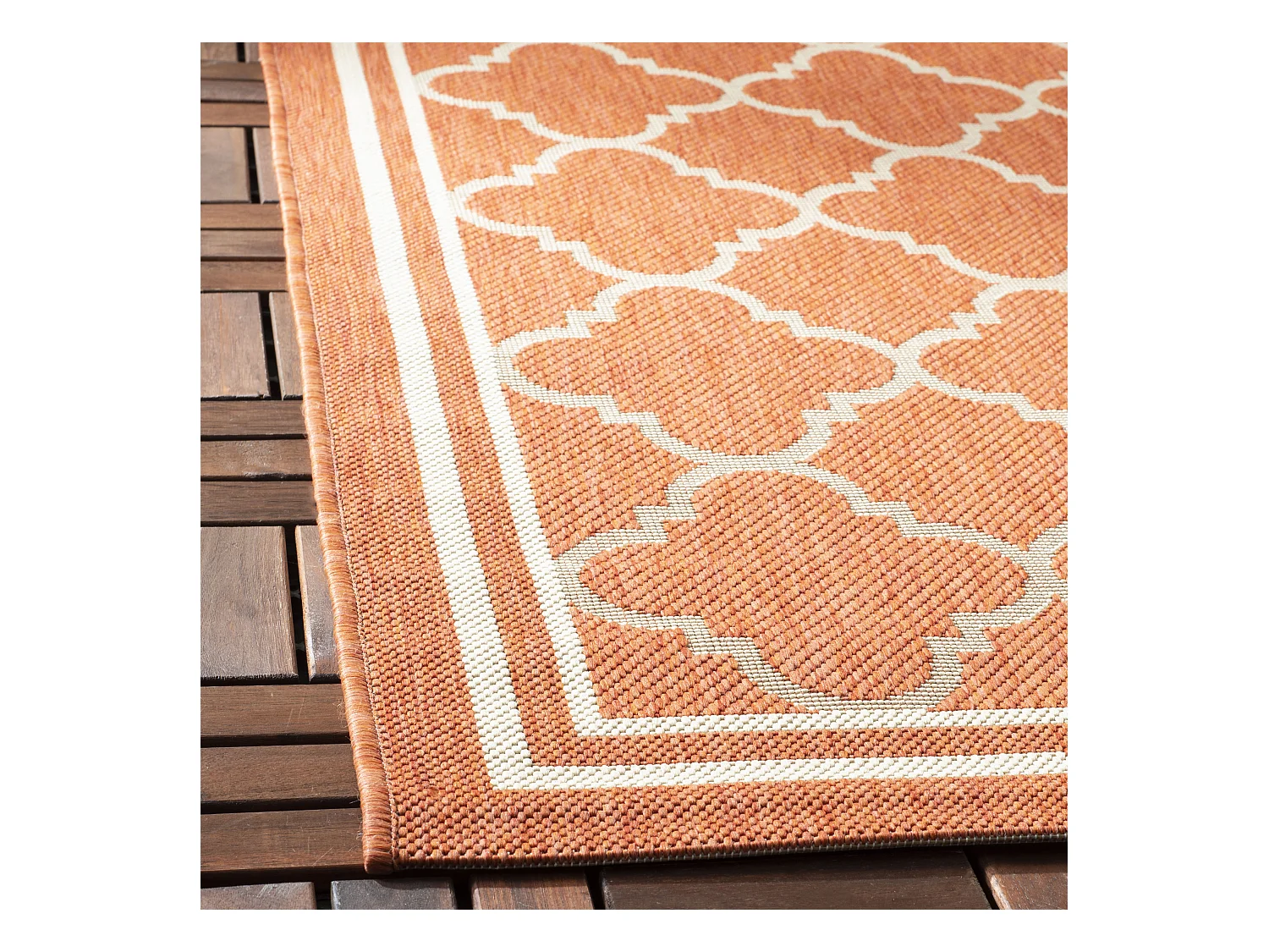 Tapis Orange/Neutre 160 X 231 cm - Bleeker