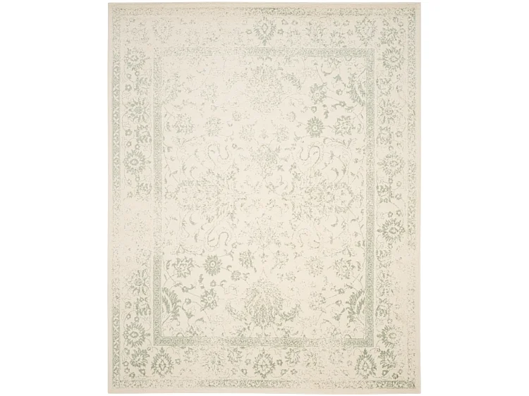 Tapis Neutre/Vert 274 X 366 cm - Lucinda