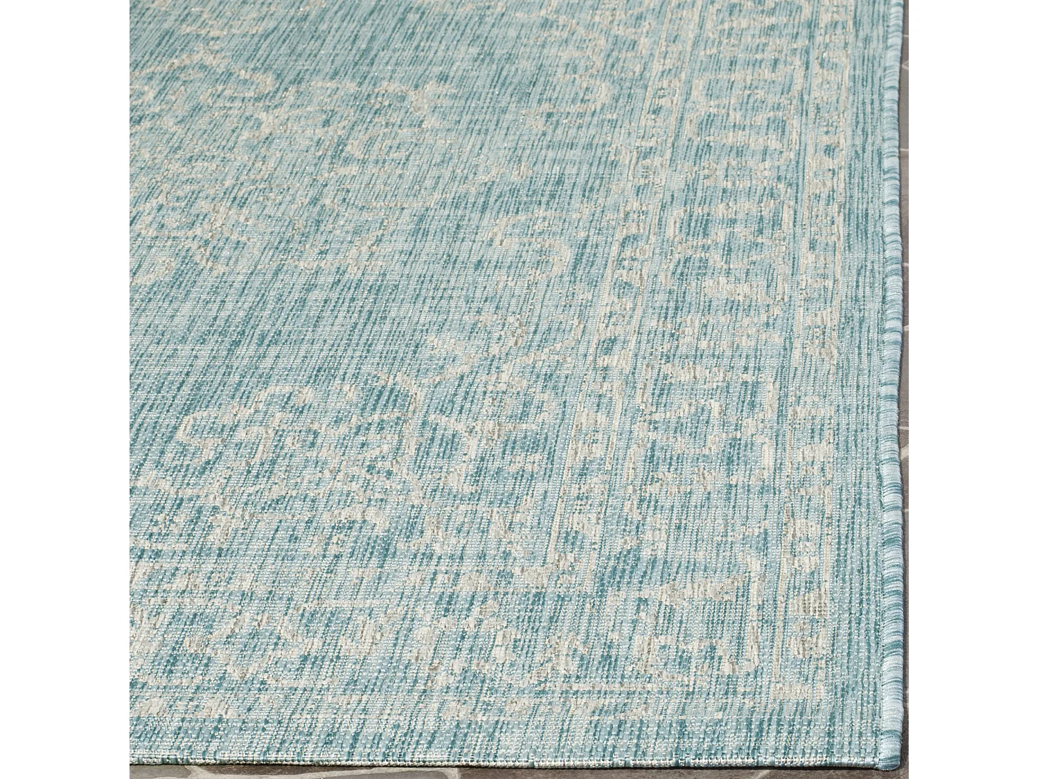 Tapis Bleu/Gris 201 X 290 cm - Mirabelle