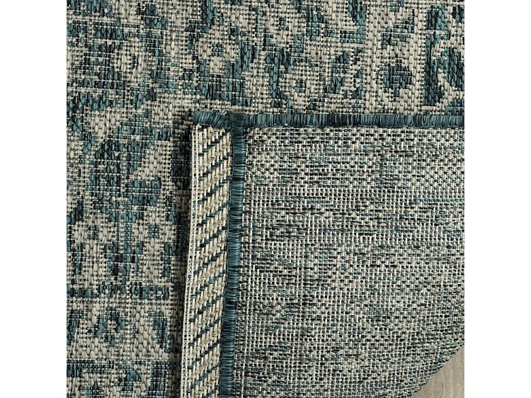 Tapis Gris/Bleu 79 X 152 cm - Amira