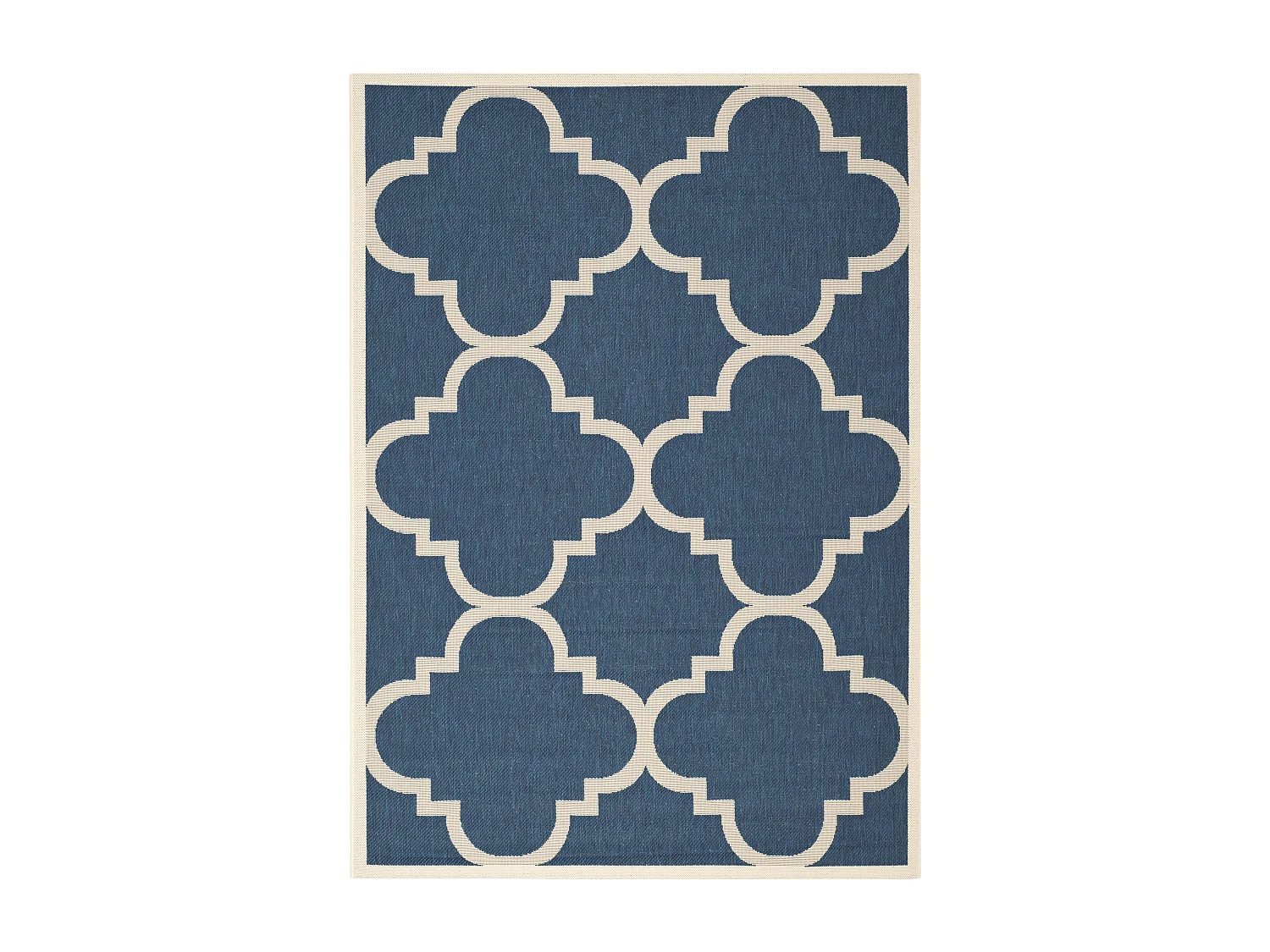 Tapis Bleu Marine/Neutre 201 X 290 cm - Jojo