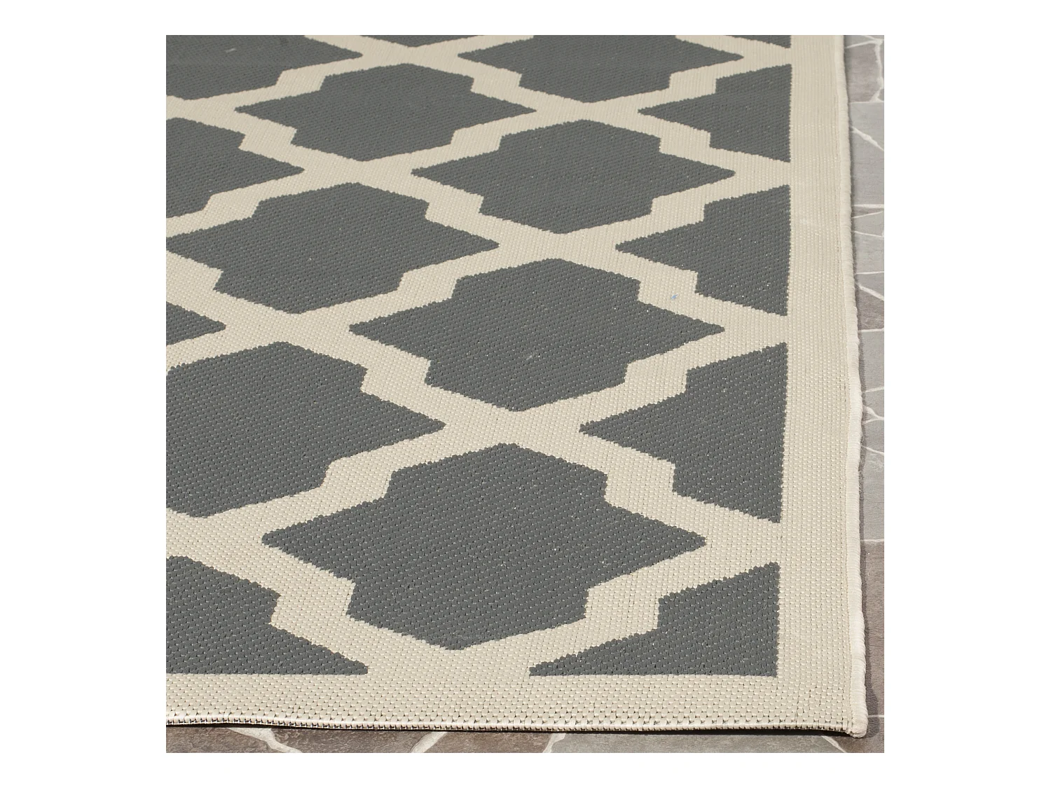 Tapis Gris/Neutre 69 X 244 cm - Samanna