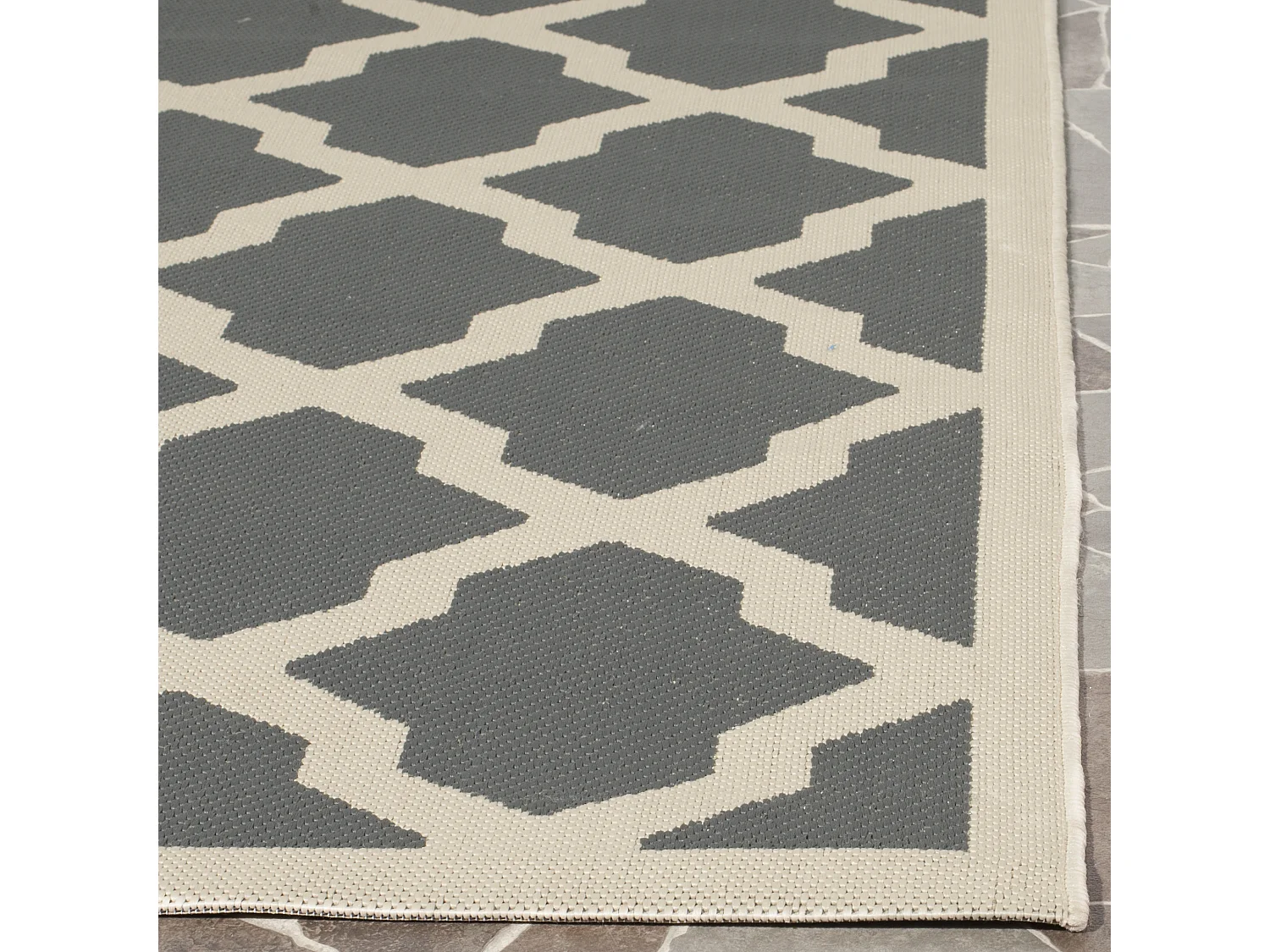 Tapis Gris/Neutre 69 X 244 cm - Samanna