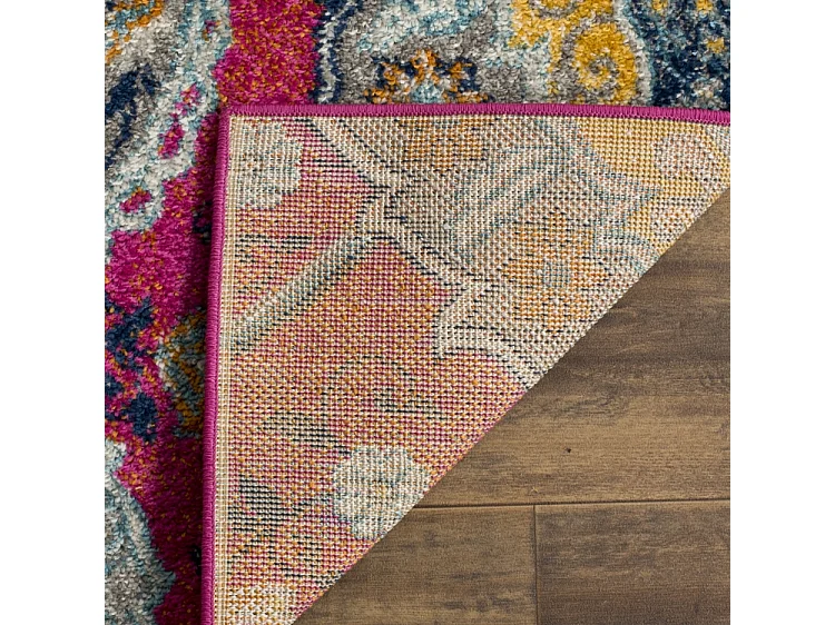 Tapis Rose/Neutre 91 X 152 cm - Mischa