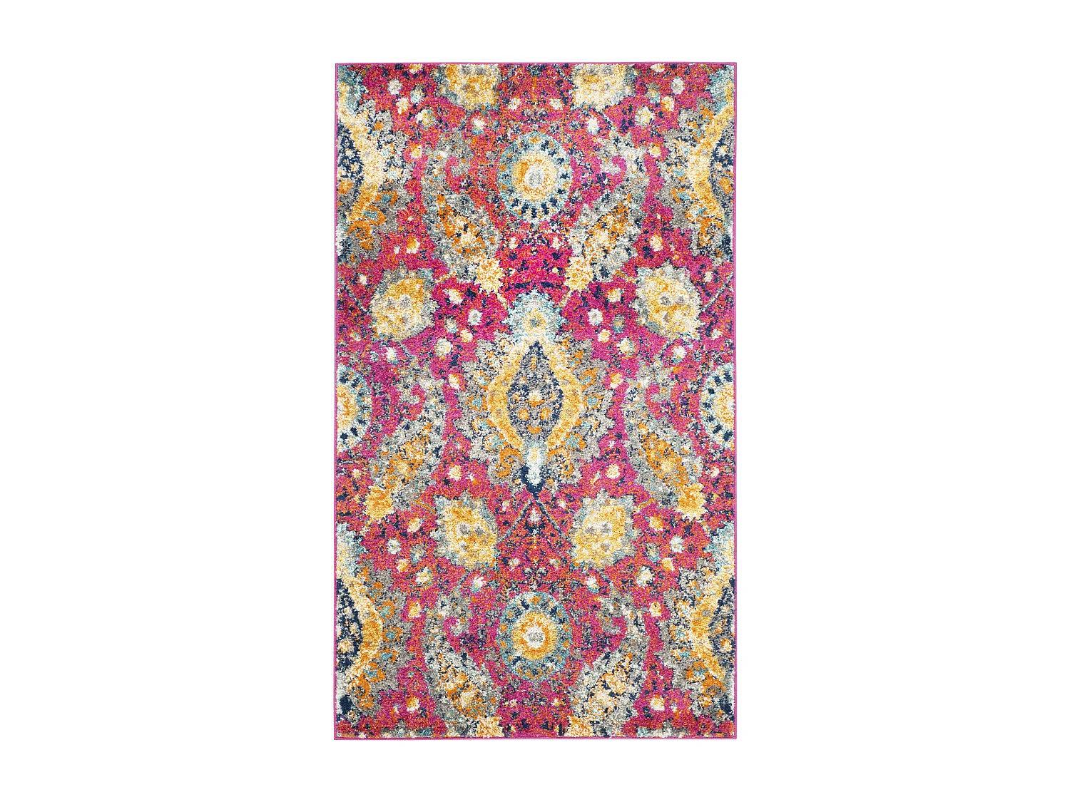 Tapis Rose/Neutre 91 X 152 cm - Mischa