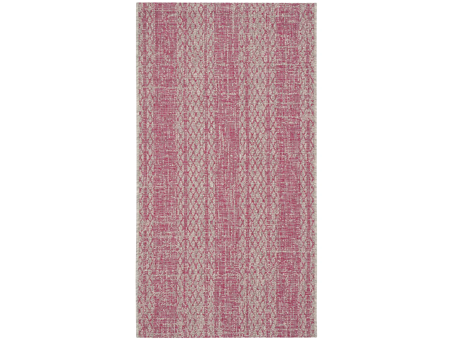 Tapis Gris/Rose 79 X 152 cm - Rafal