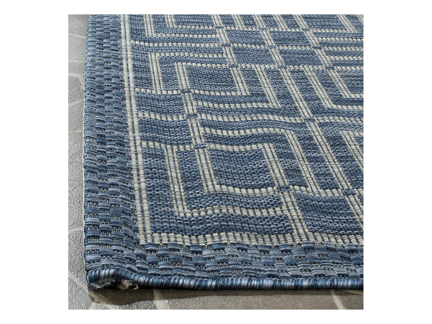 Tapis Bleu Marine/Gris 160 X 231 cm - Nantucket