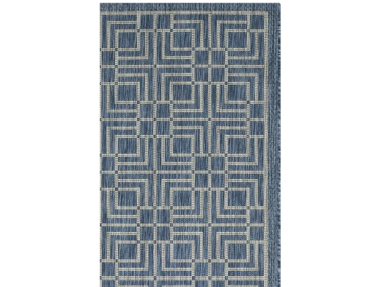 Tapis Bleu Marine/Gris 160 X 231 cm - Nantucket