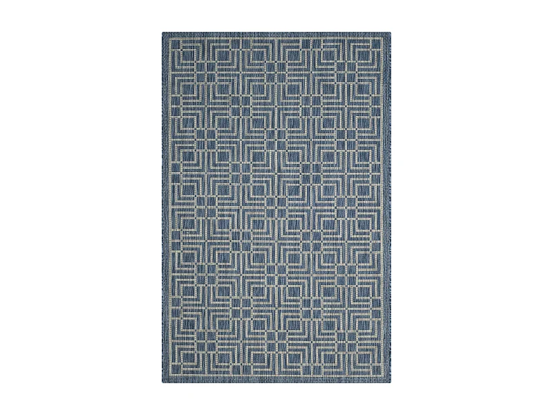 Tapis Bleu Marine/Gris 160 X 231 cm - Nantucket