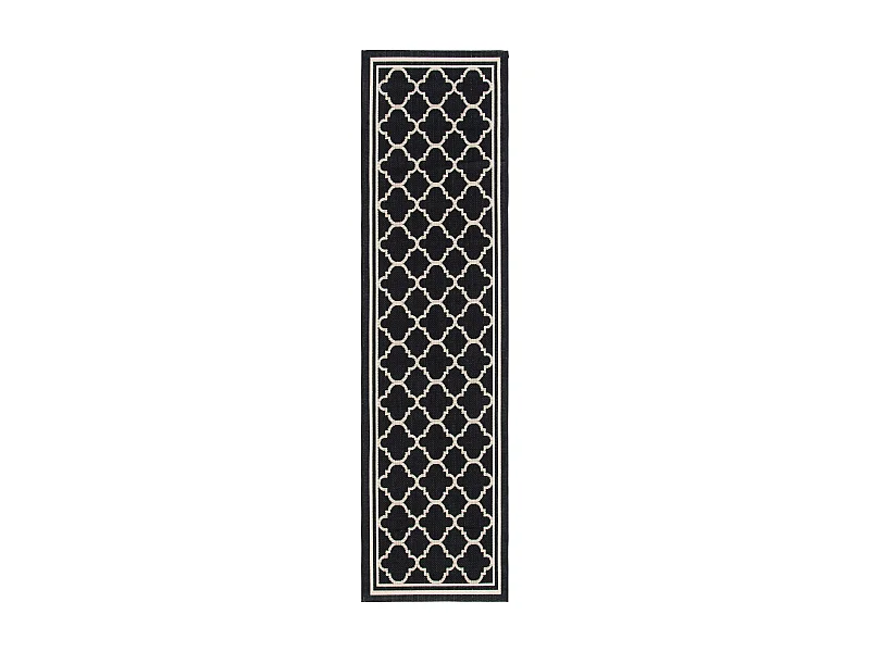 Tapis Noir/Neutre 69 X 244 cm - Bleeker