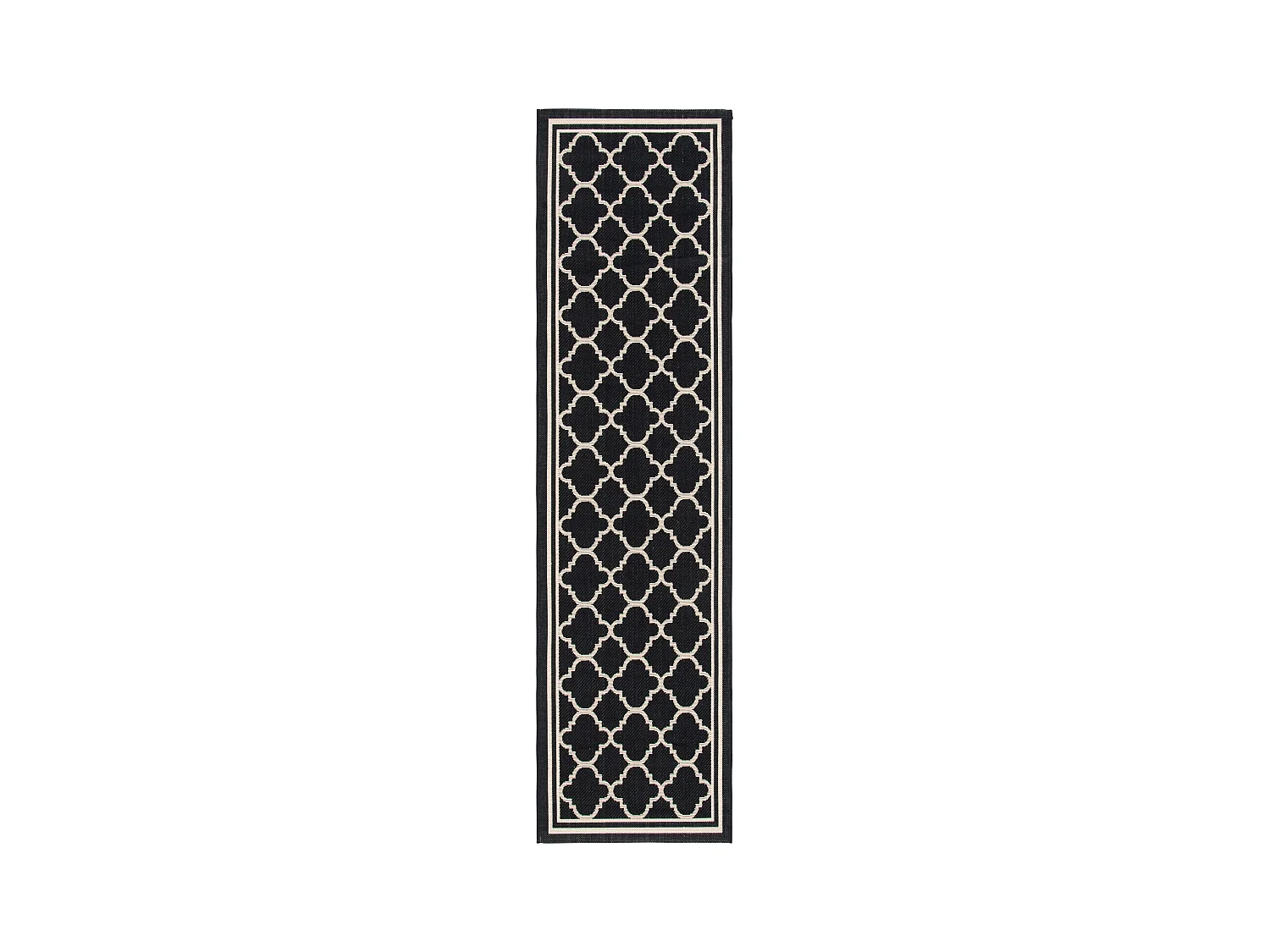 Tapis Noir/Neutre 69 X 244 cm - Bleeker