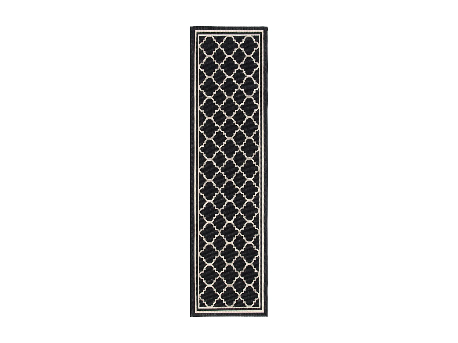 Tapis Noir/Neutre 69 X 244 cm - Bleeker