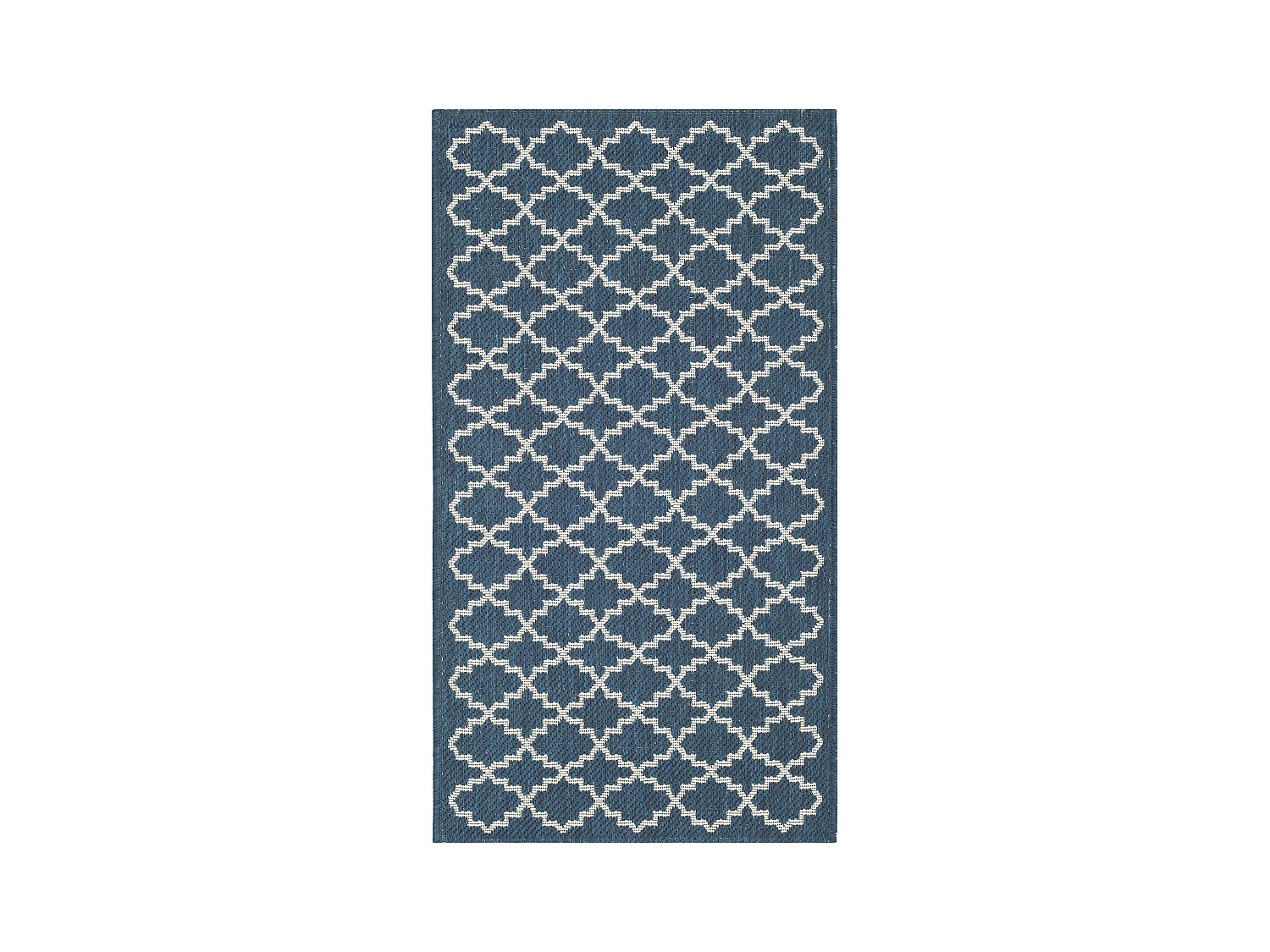 Tapis Bleu Marine/Neutre 122 X 170 cm - Zinnia