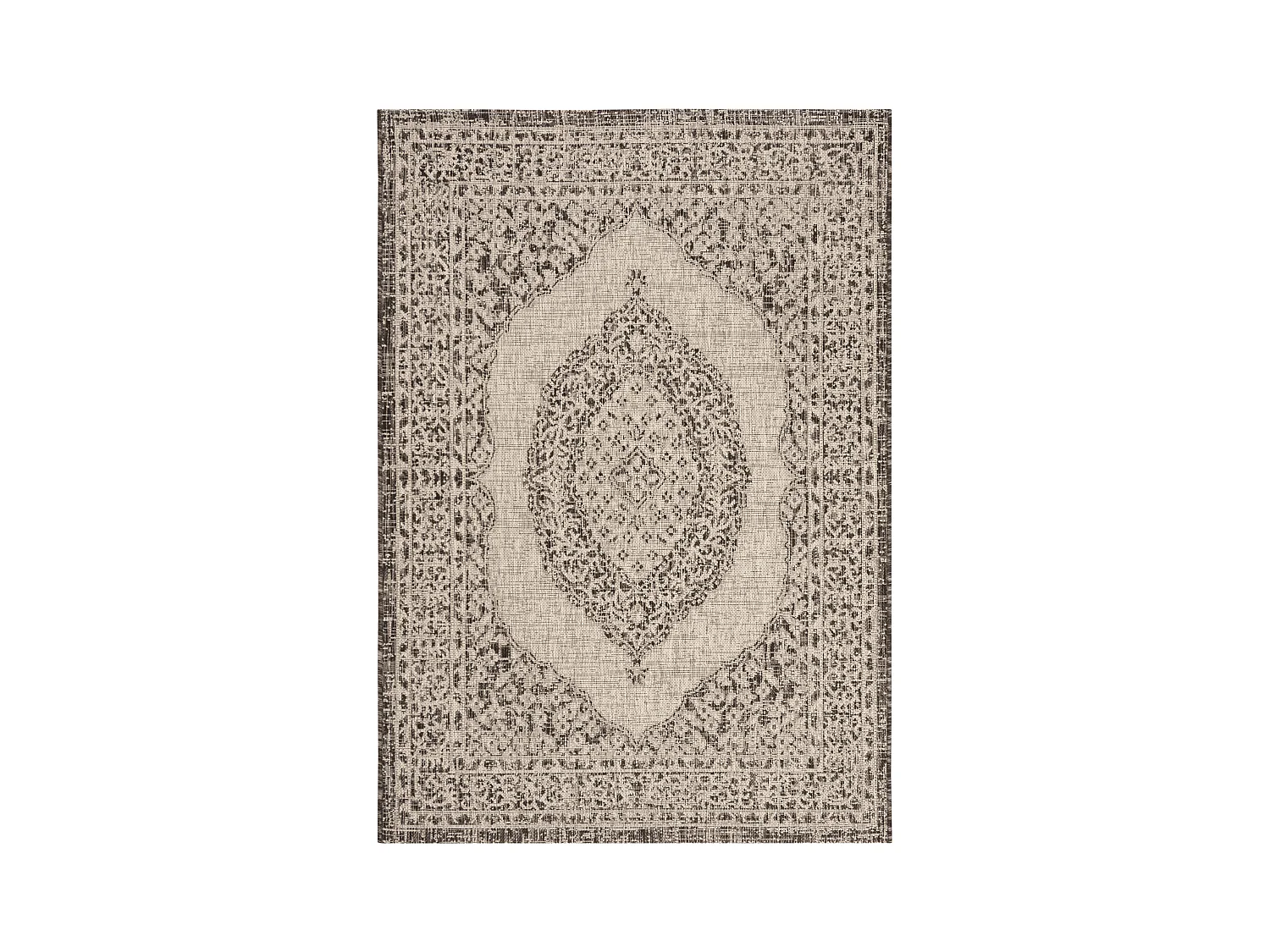 Tapis Gris/Noir 122 X 170 cm - Amira