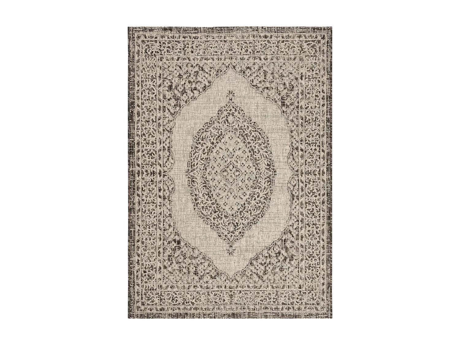 Tapis Gris/Noir 122 X 170 cm - Amira
