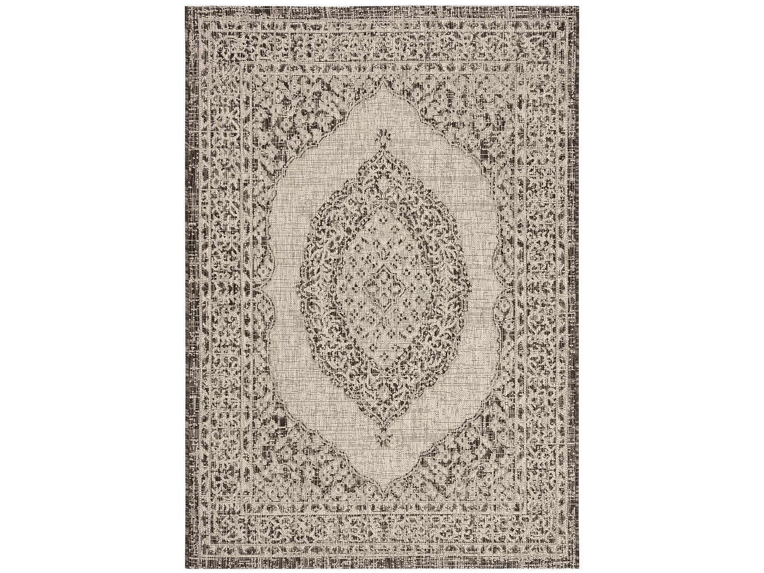 Tapis Gris/Noir 122 X 170 cm - Amira