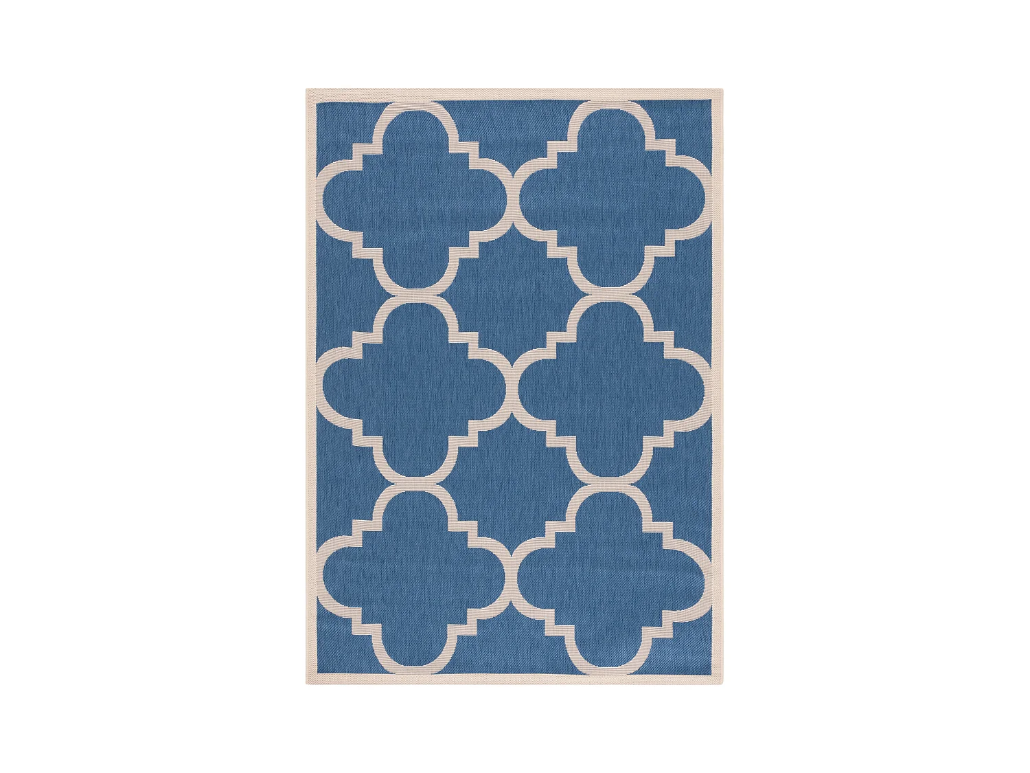 Tapis Bleu/Neutre 122 X 170 cm - Jojo