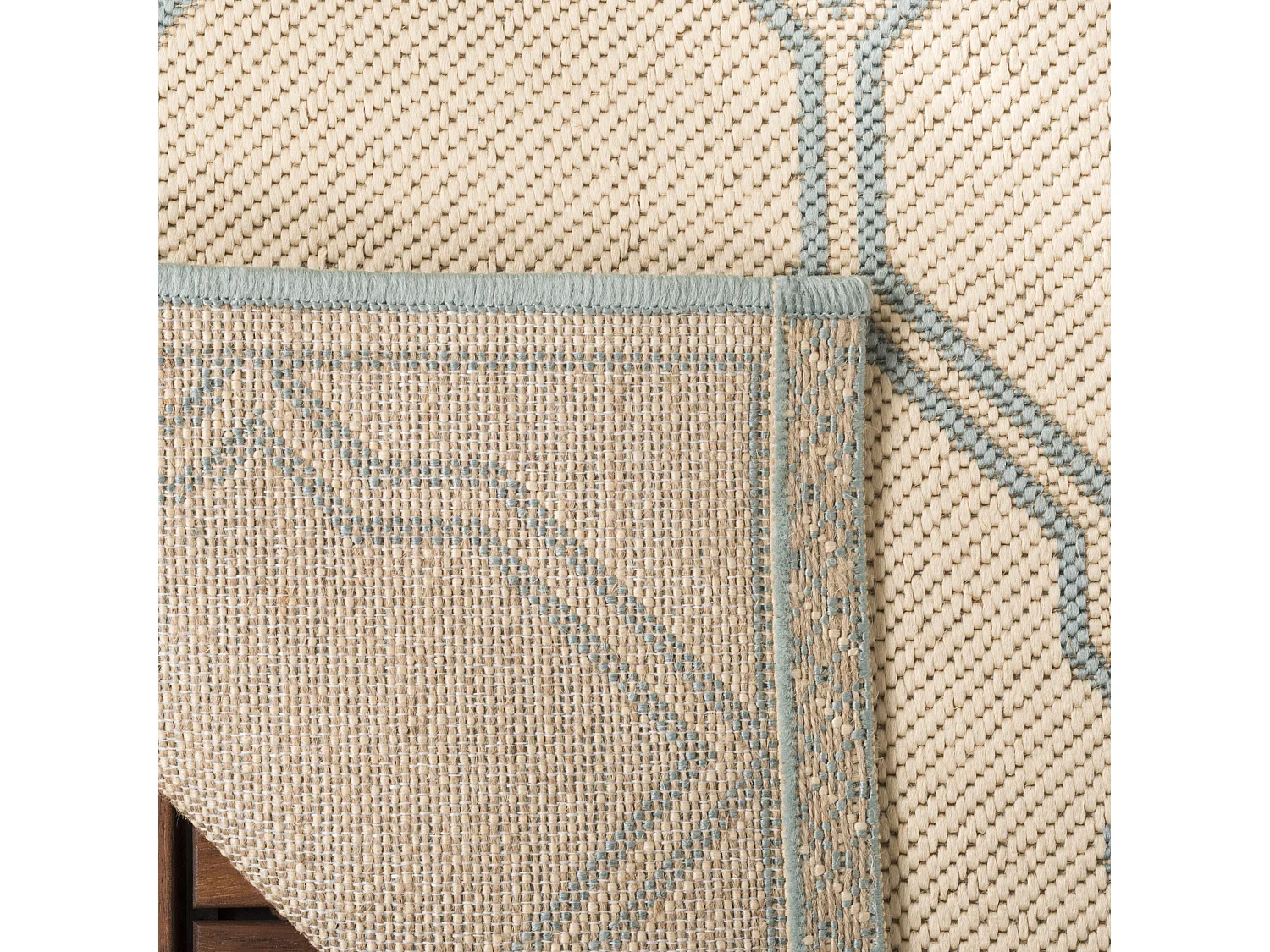 Tapis Bleu/Neutre 79 X 152 cm - Nerano