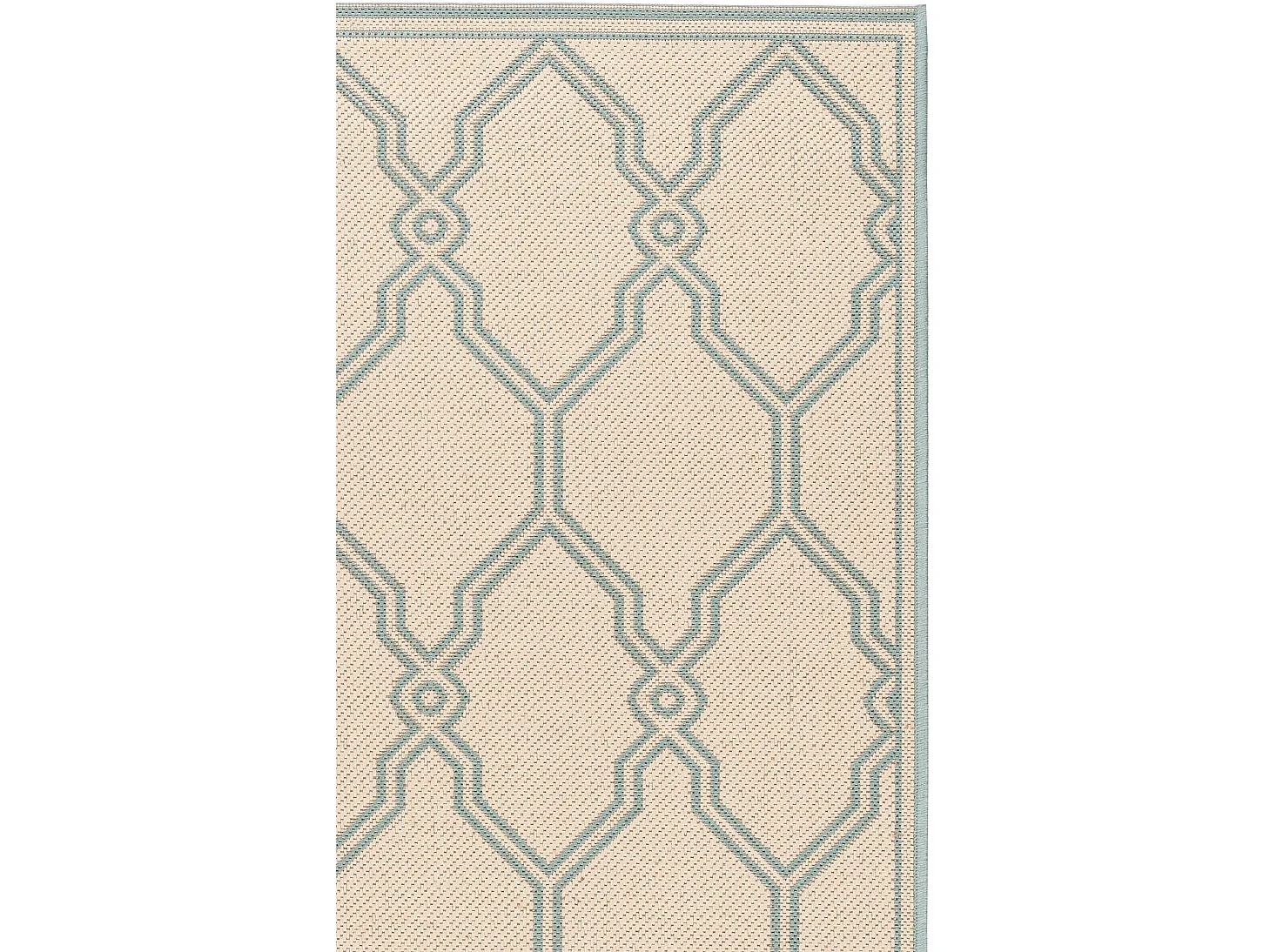 Tapis Bleu/Neutre 79 X 152 cm - Nerano