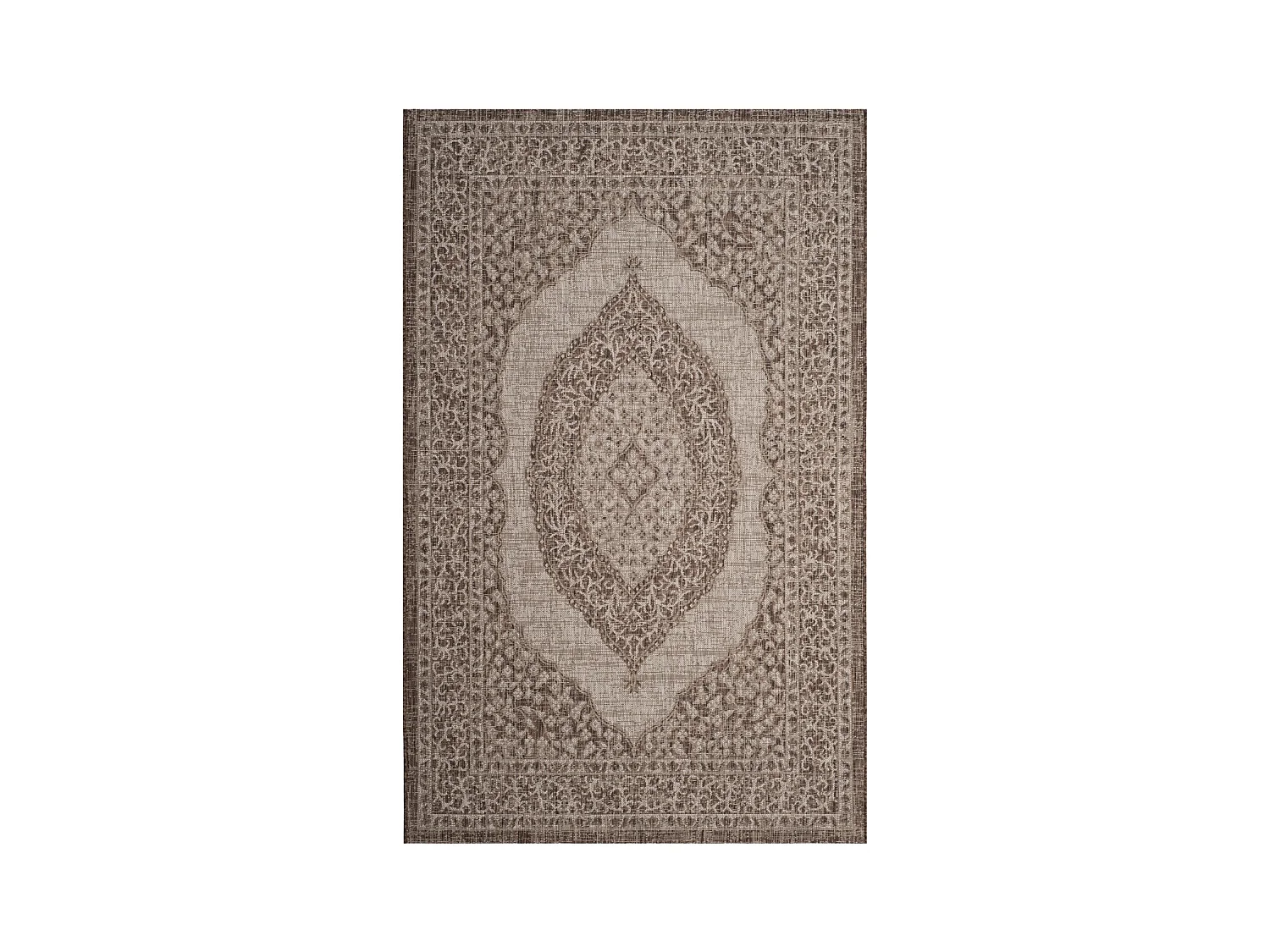 Tapis Neutre/Marron 122 X 170 cm - Amira