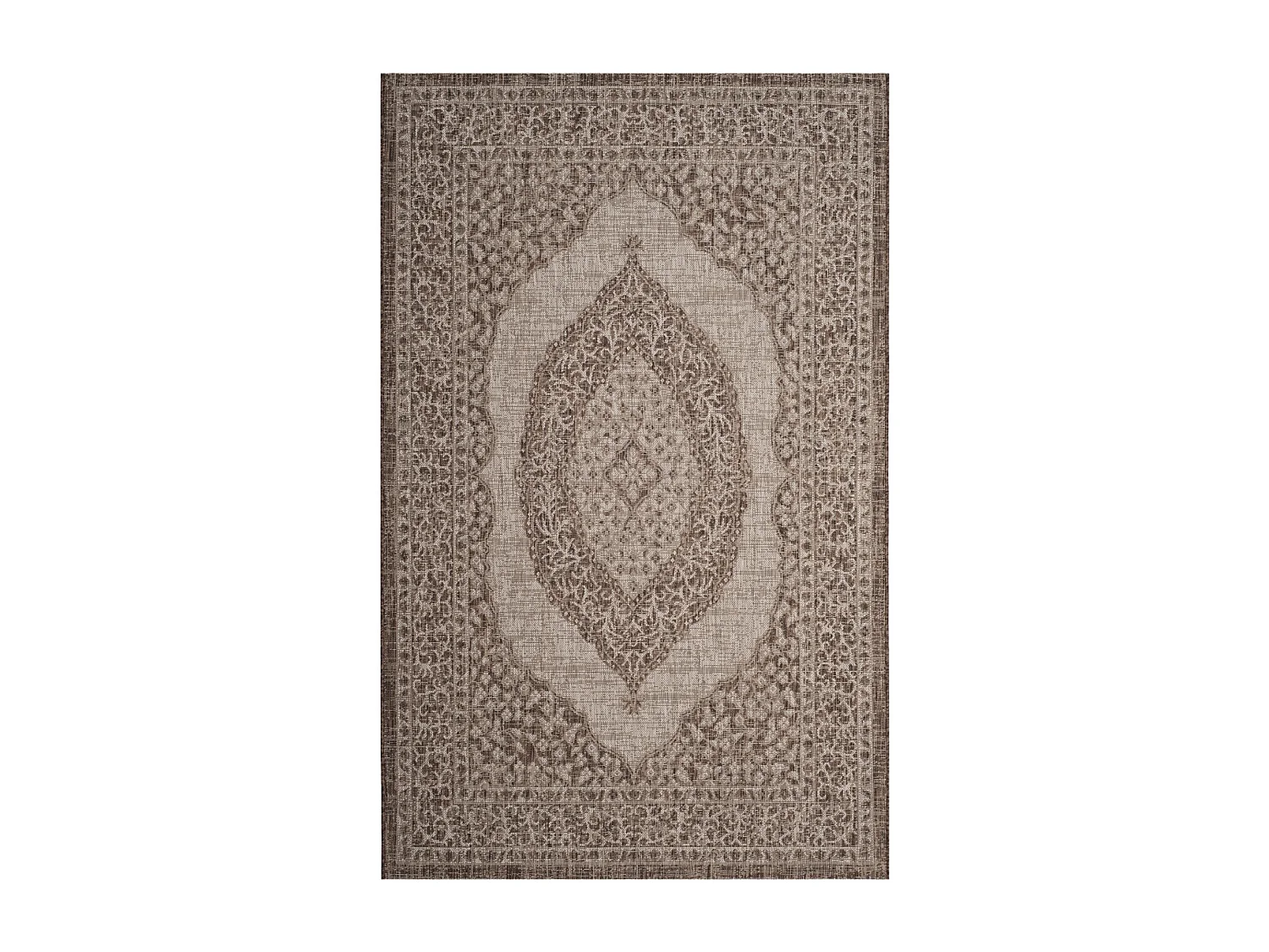 Tapis Neutre/Marron 122 X 170 cm - Amira