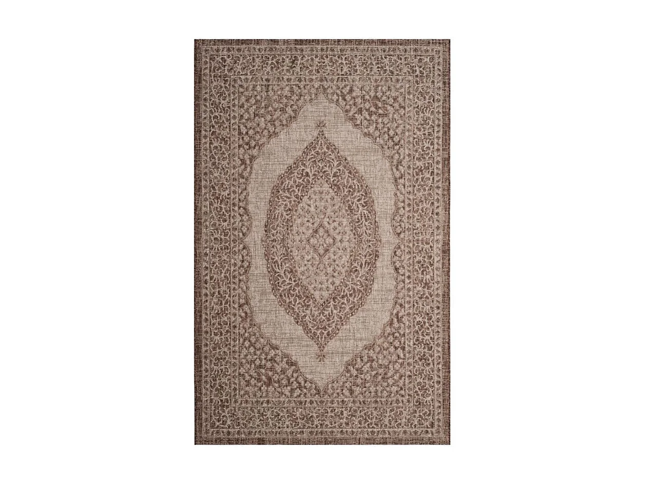 Tapis Neutre/Marron 122 X 170 cm - Amira