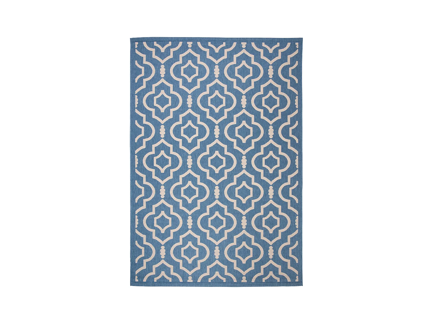 Tapis Bleu/Neutre 201 X 290 cm - Mykonos