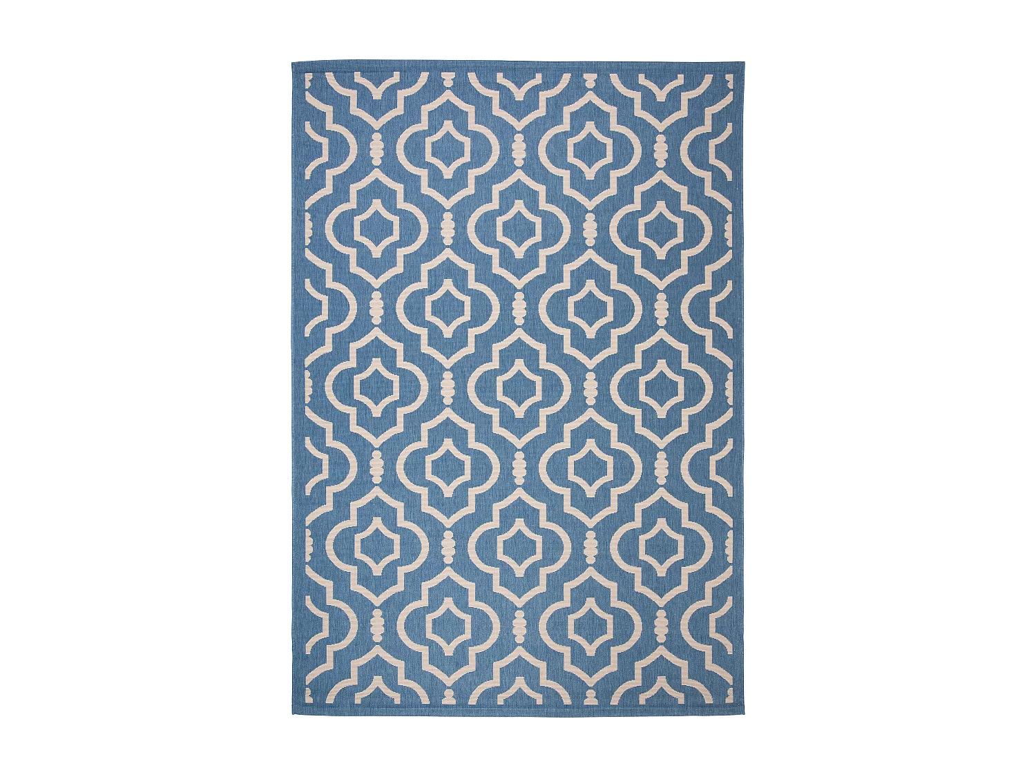 Tapis Bleu/Neutre 201 X 290 cm - Mykonos