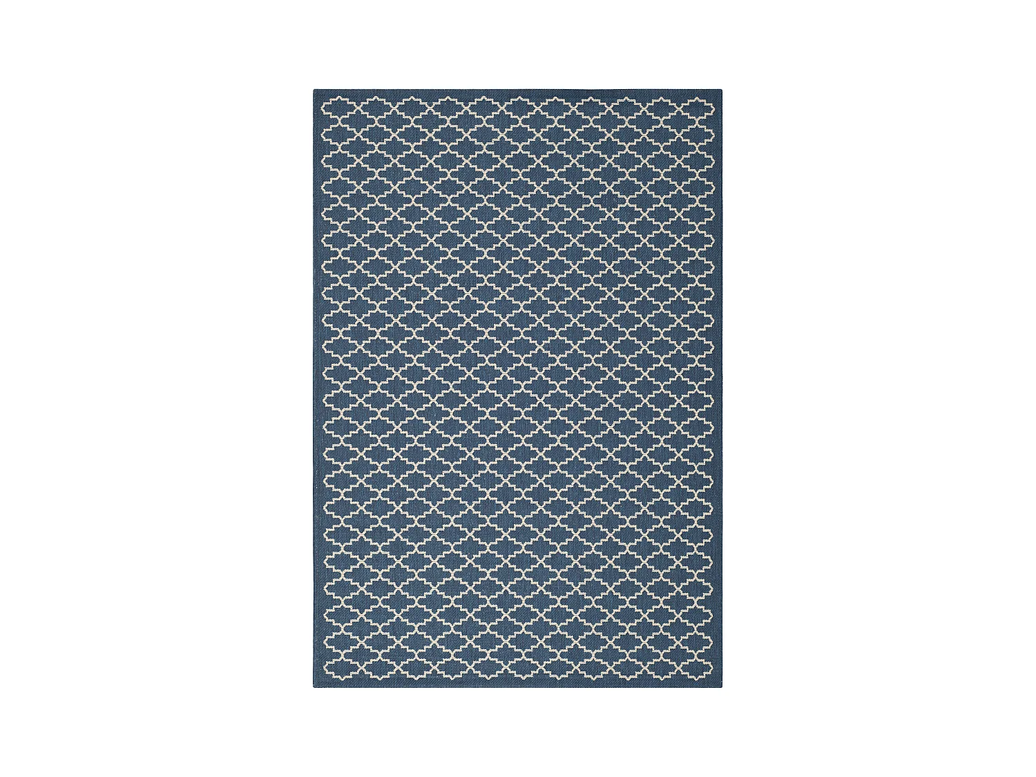 Tapis Bleu Marine/Neutre 201 X 290 cm - Zinnia