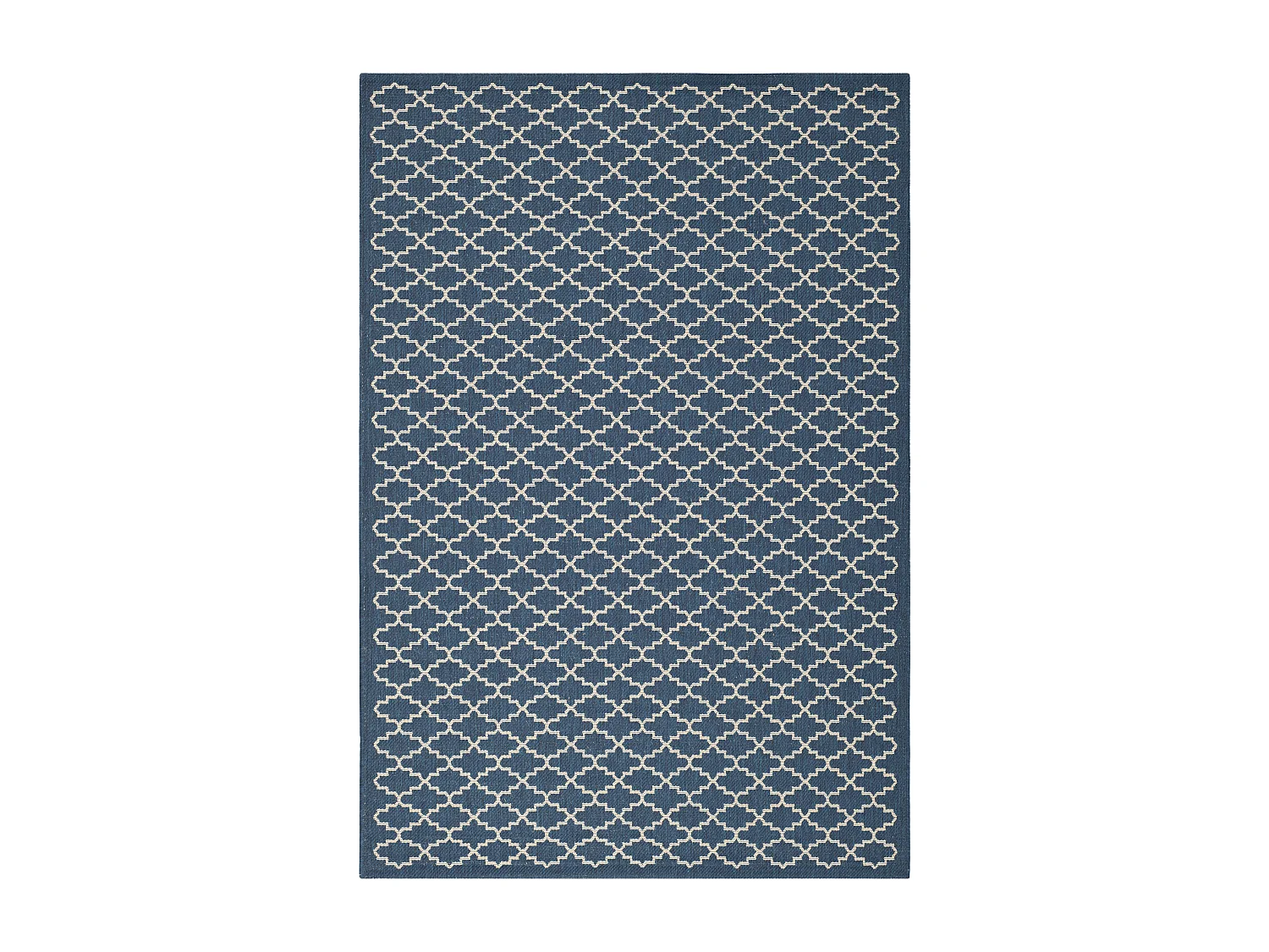 Tapis Bleu Marine/Neutre 201 X 290 cm - Zinnia