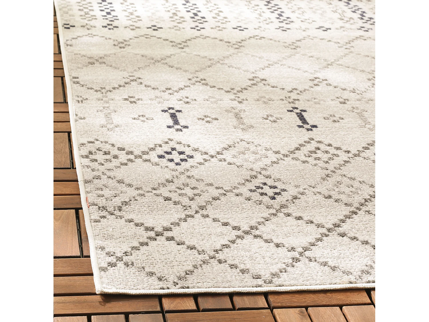 Tapis Gris 122 X 183 cm - Nicole