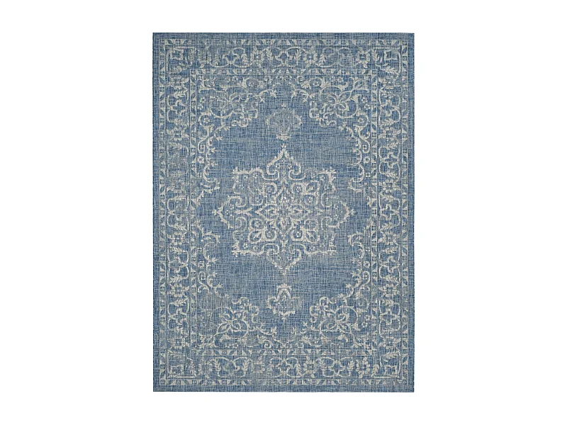 Tapis Bleu Marine/Gris 160 X 231 cm - Mirabelle