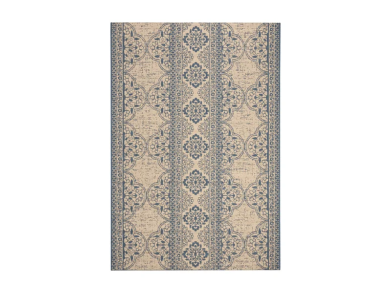 Tapis Bleu/Neutre 122 X 183 cm - Borano