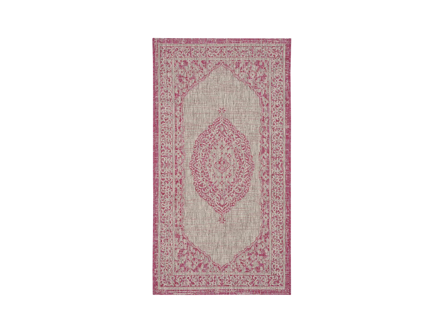 Tapis Gris/Rose 79 X 152 cm - Amira