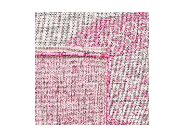 Tapis Gris/Rose 79 X 152 cm - Amira