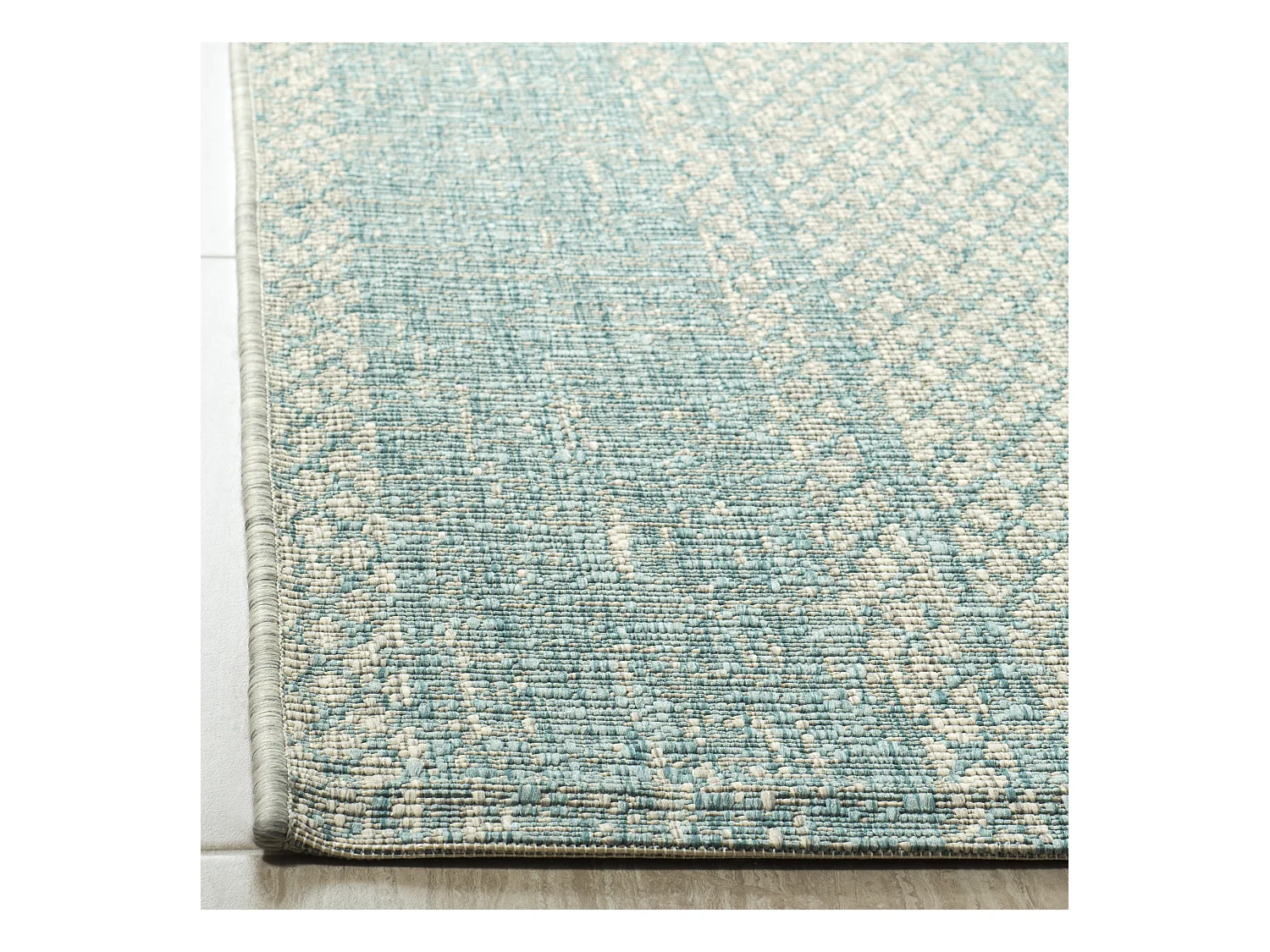 Tapis Gris/Bleu 160 X 231 cm - Rafal