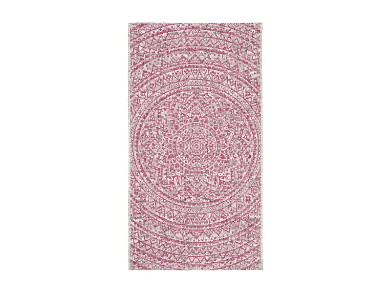 Tapis Gris/Rose 79 X 152 cm - Kalene