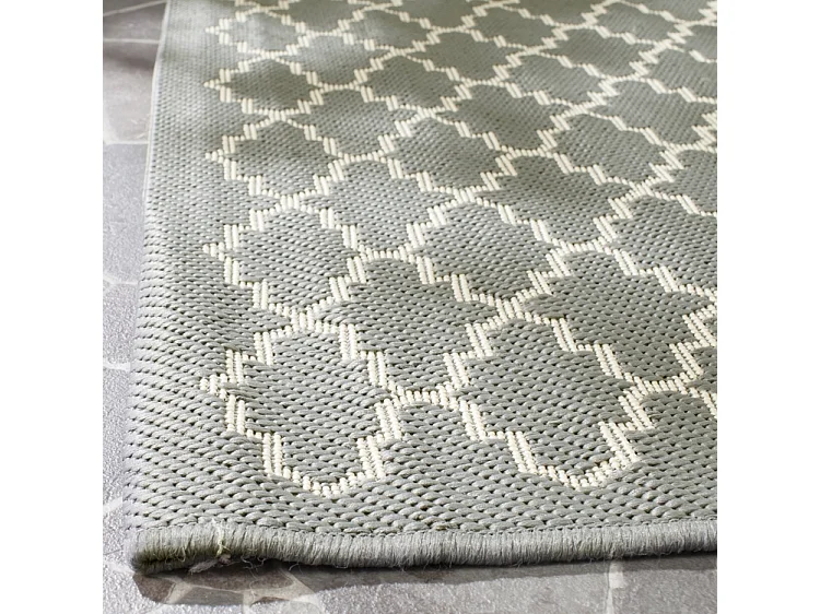 Tapis Gris/Neutre 79 X 152 cm - Zinnia