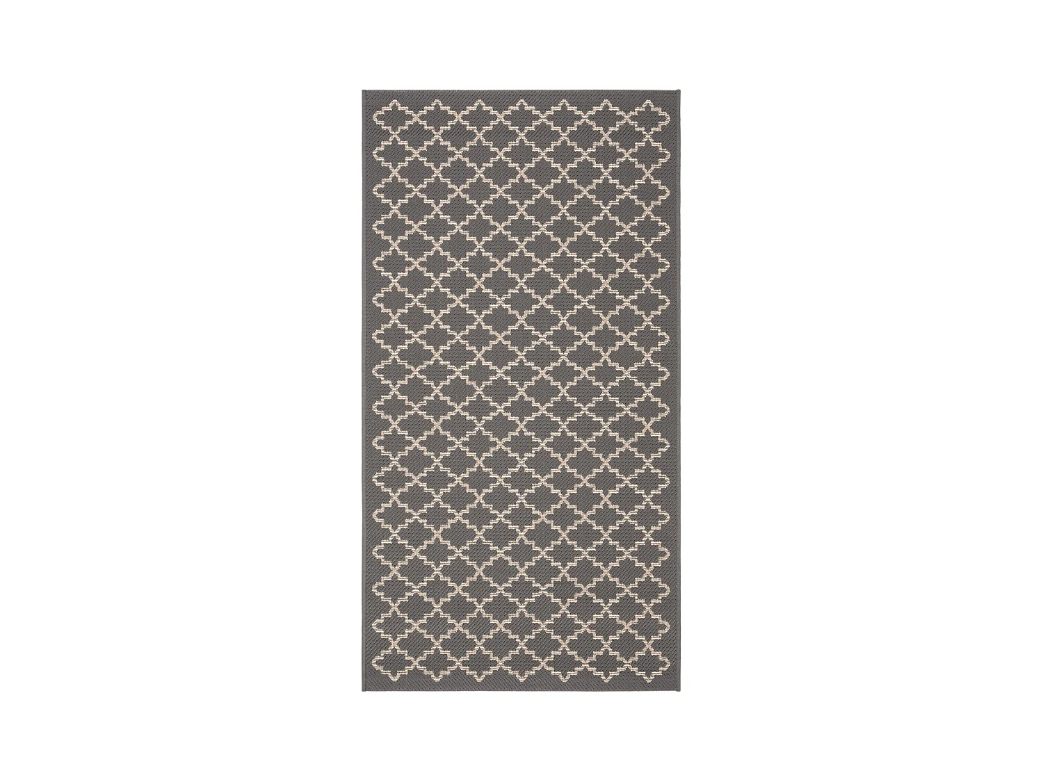 Tapis Gris/Neutre 79 X 152 cm - Zinnia