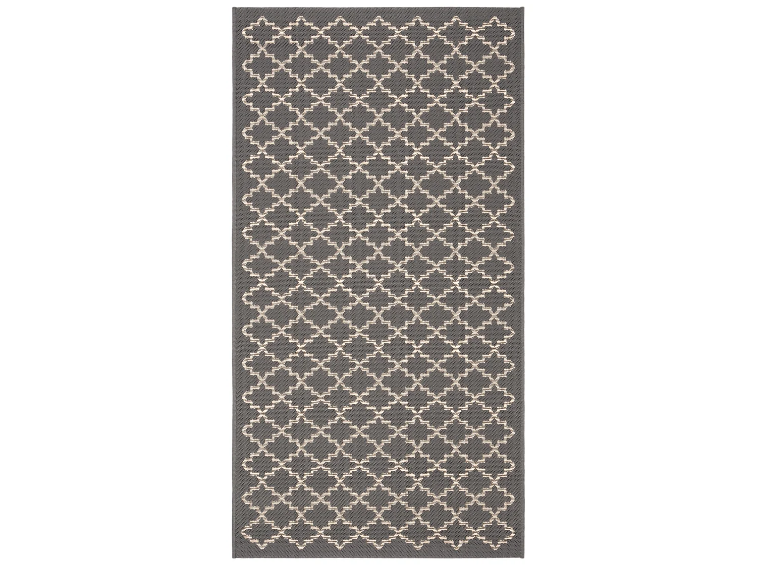 Tapis Gris/Neutre 79 X 152 cm - Zinnia