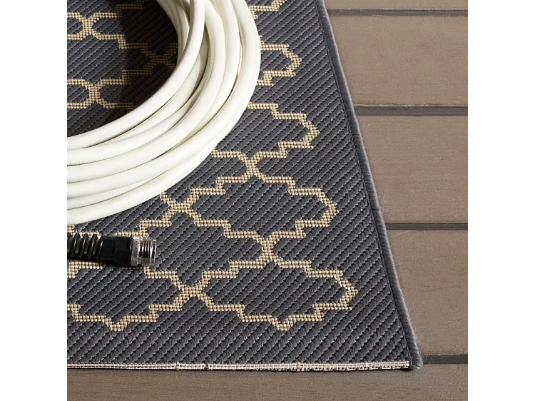Tapis Gris/Neutre 79 X 152 cm - Zinnia