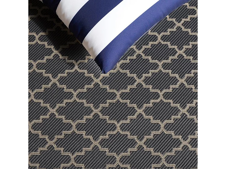 Tapis Gris/Neutre 79 X 152 cm - Zinnia
