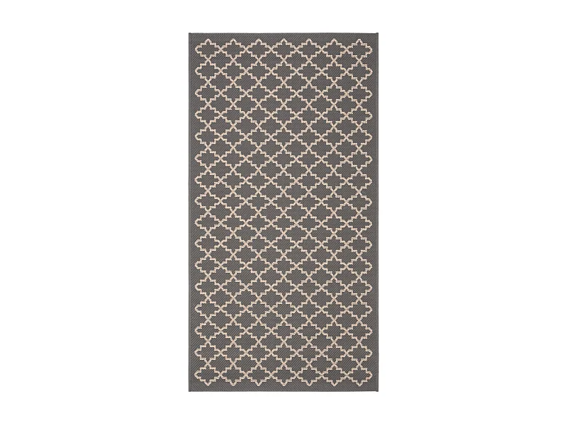 Tapis Gris/Neutre 79 X 152 cm - Zinnia