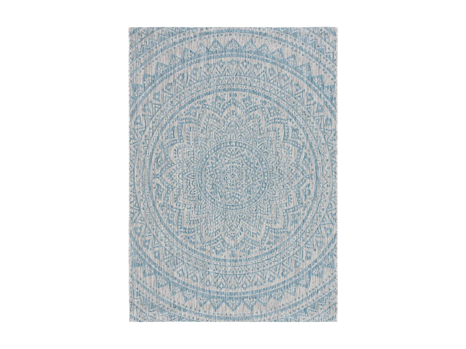 Tapis Gris/Bleu 160 X 231 cm - Kalene