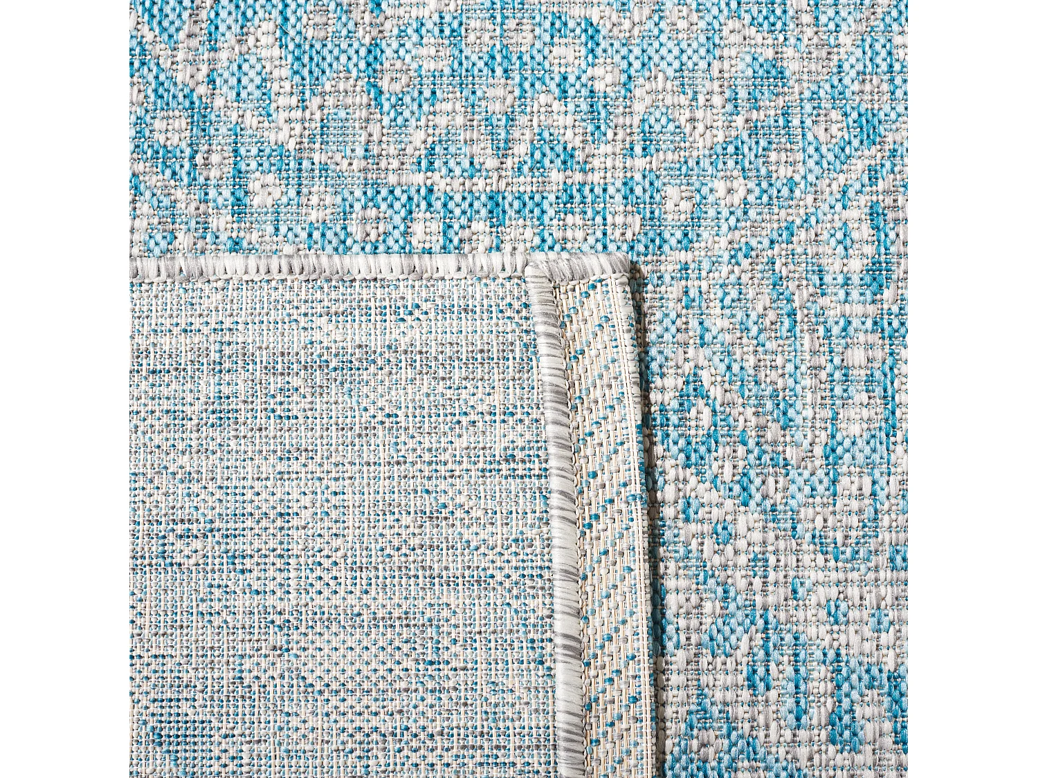 Tapis Gris/Bleu 160 X 231 cm - Kalene