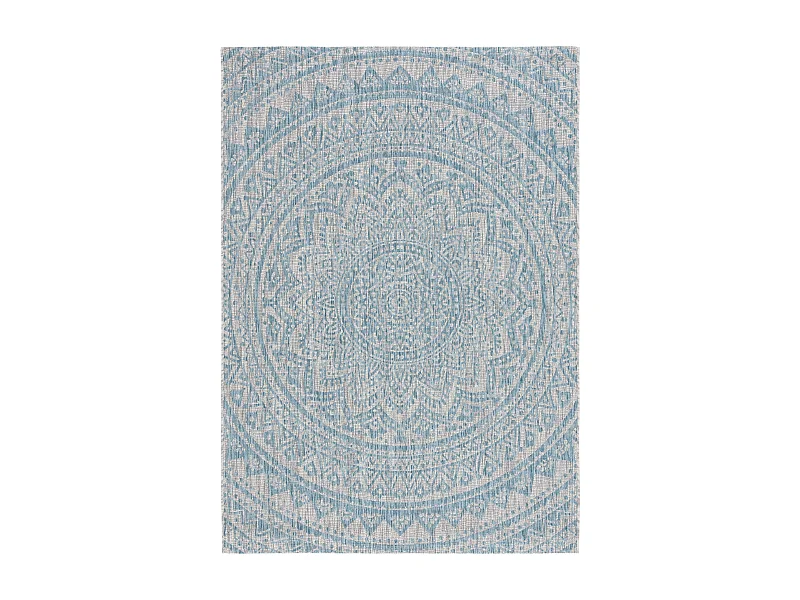 Tapis Gris/Bleu 160 X 231 cm - Kalene