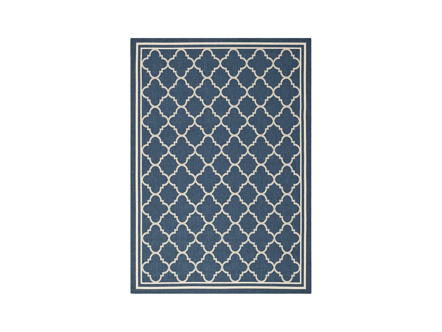 Tapis Bleu Marine/Neutre 160 X 231 cm - Bleeker