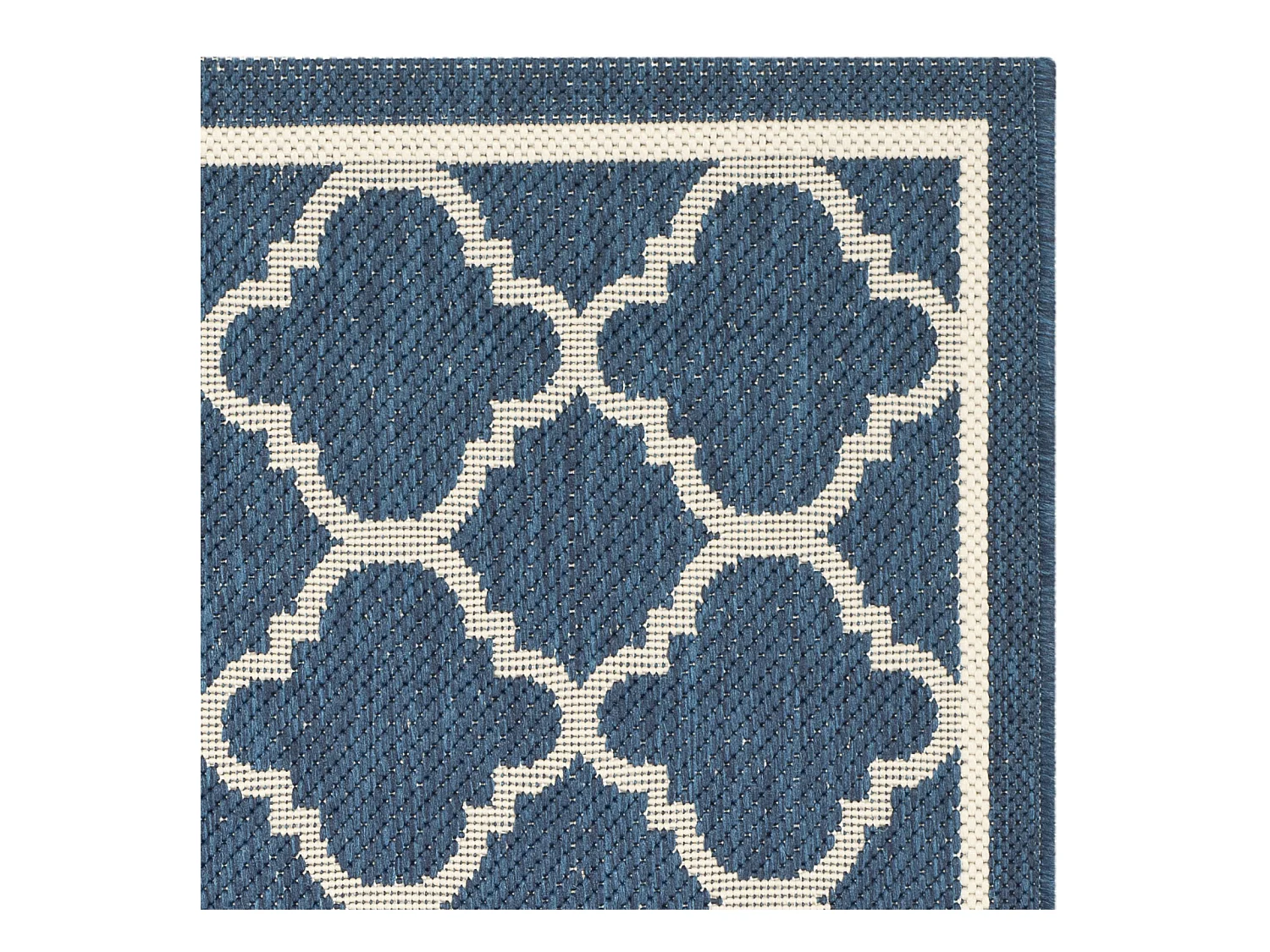 Tapis Bleu Marine/Neutre 160 X 231 cm - Bleeker