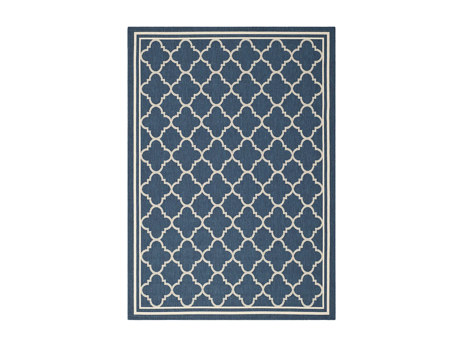 Tapis Bleu Marine/Neutre 160 X 231 cm - Bleeker